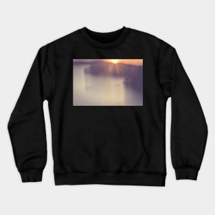 Sunset Abstract Crewneck Sweatshirt